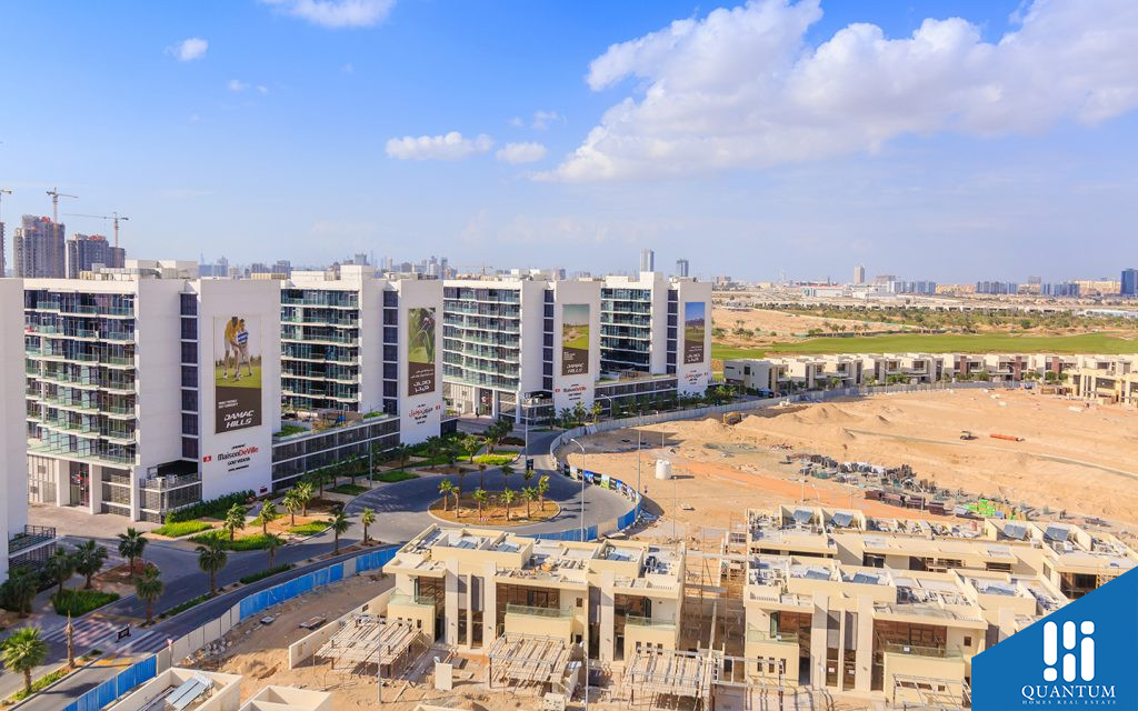 الأبراج السكنية في المنطقة