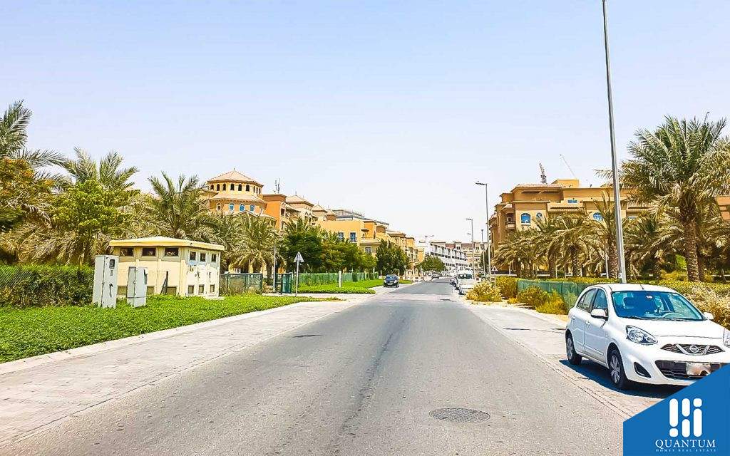 شارع فرعي في قرية جميرا الدائرية