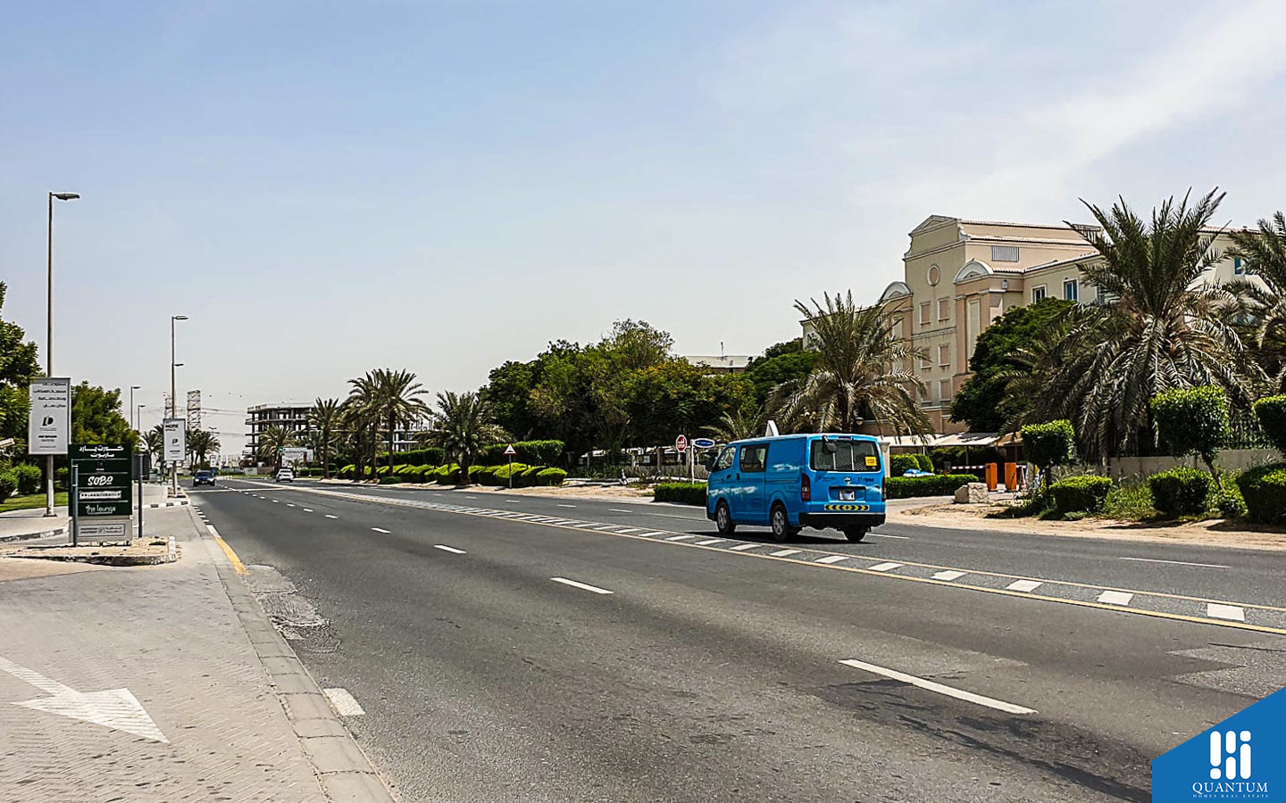 مقطع شارعي للمنطقة