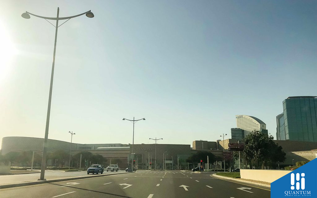 شارع في دبي فيستيفال سيتي