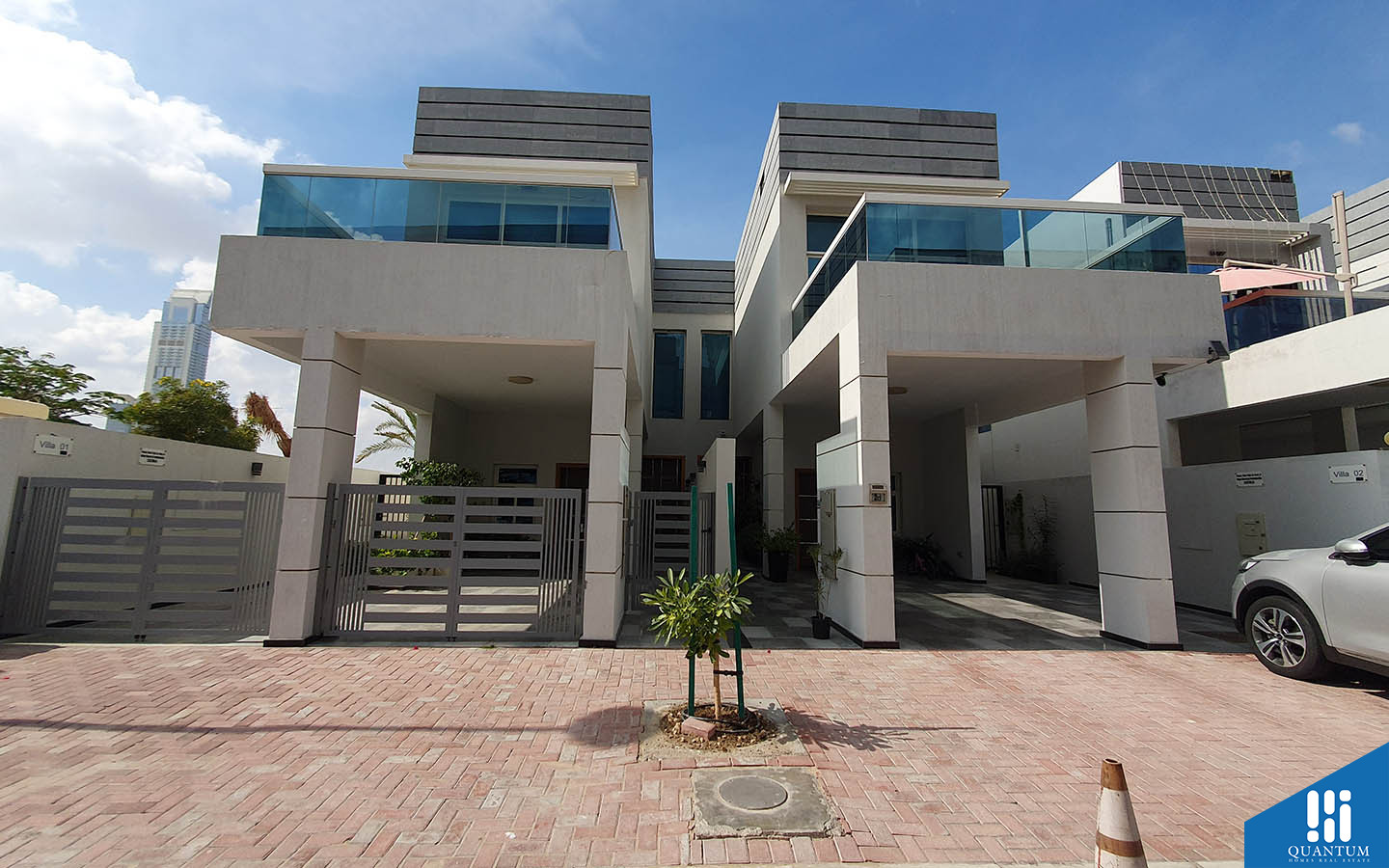 exterior view of house in Al Burooj Residence 4