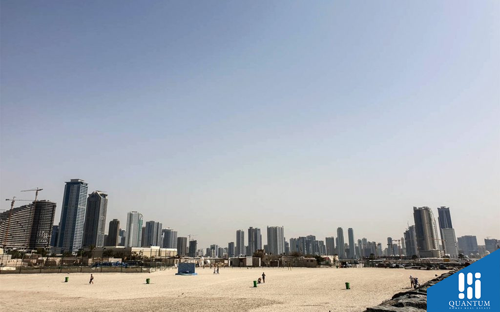 A view of Al Khan Beach