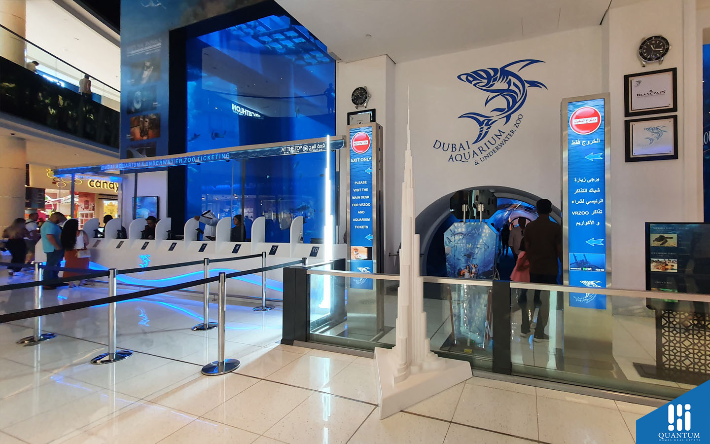 Dubai Aquarium and Underwater Zoo