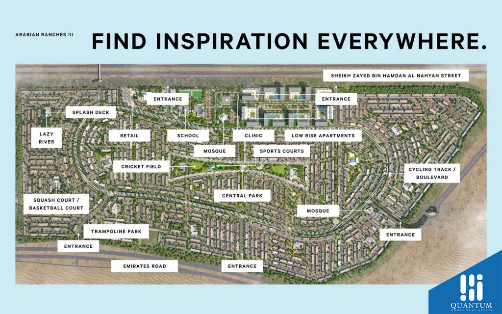 arabian ranches 3 master plan