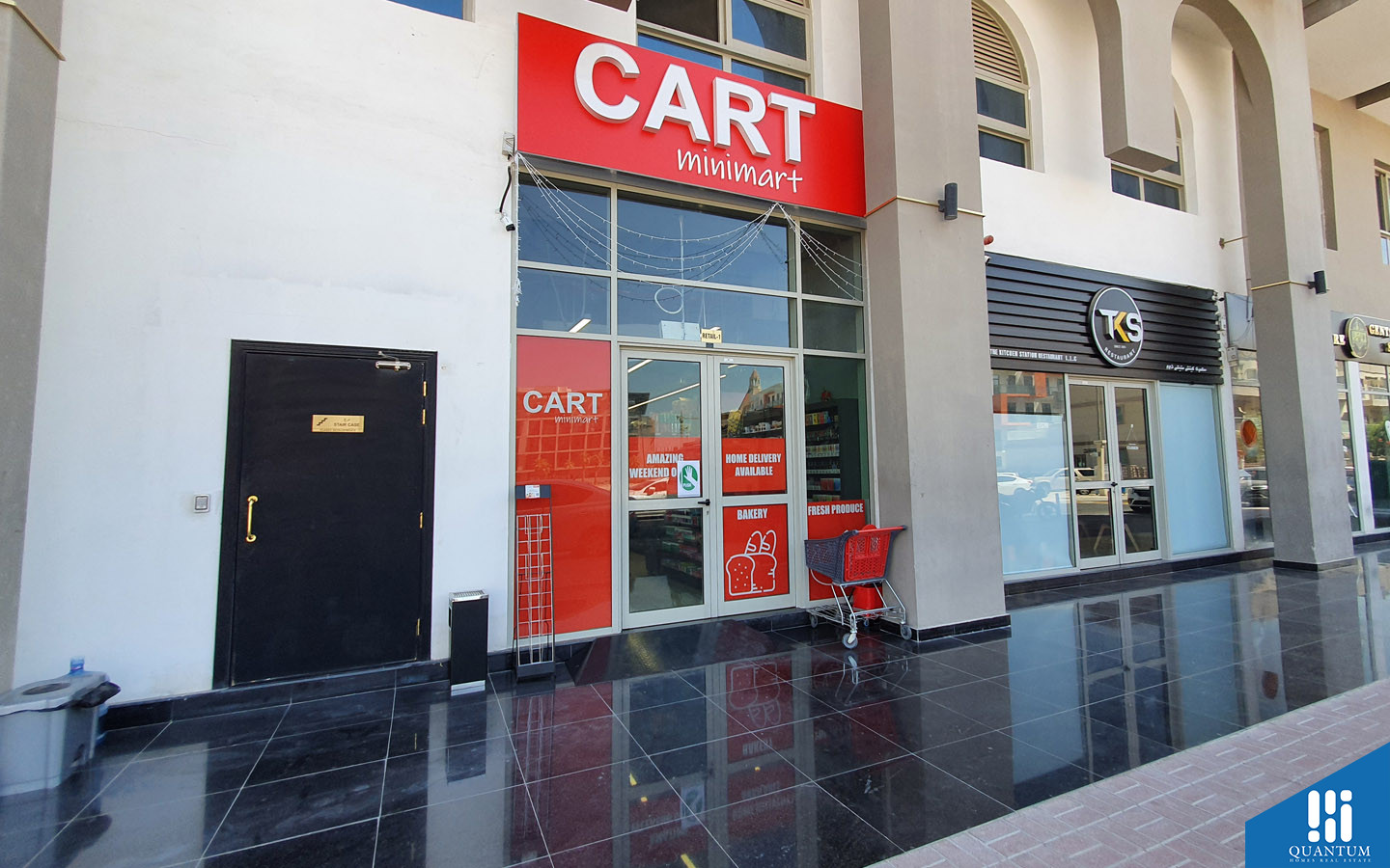 entrance of Cart Minimart