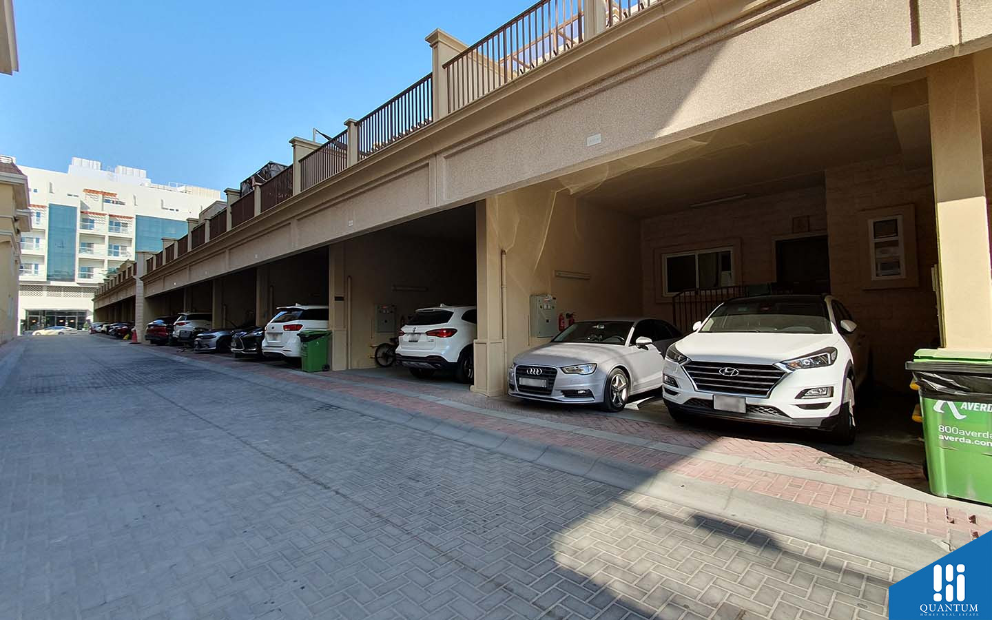parking spaces in Astoria Villas JVC