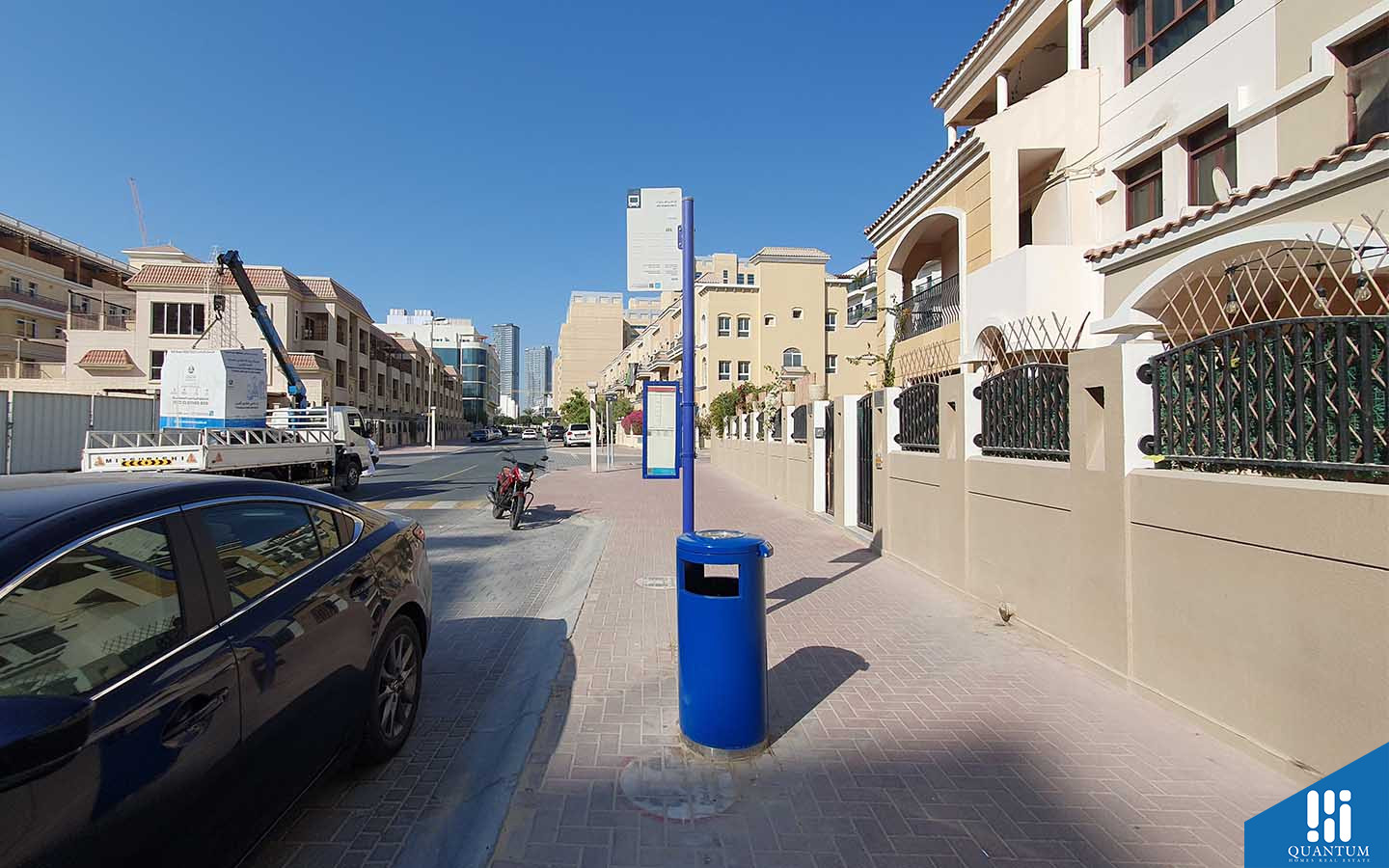 bus stop near District 11