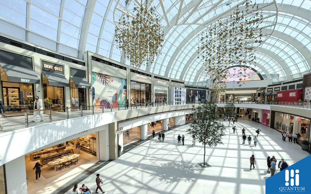 Dubai Hills Mall inside view