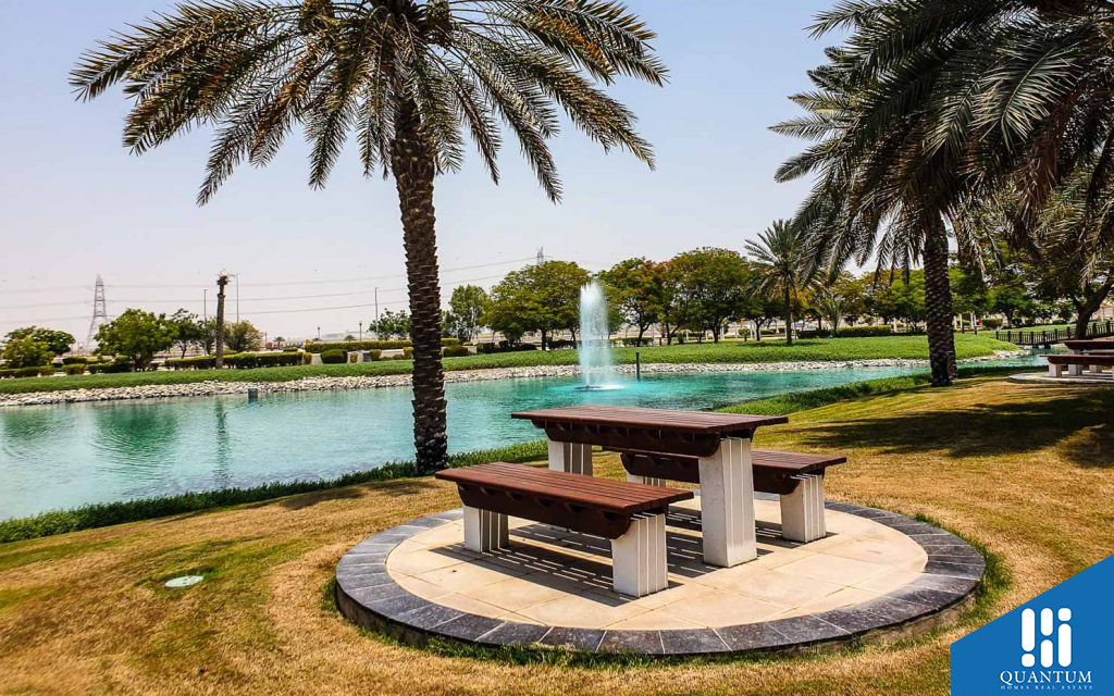 حدائق طبيعية في مجمع دبي الصناعي