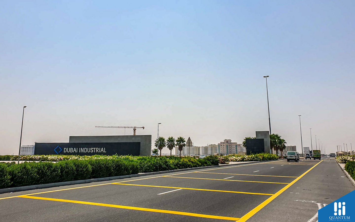 Entrance of Dubai Industrial Park