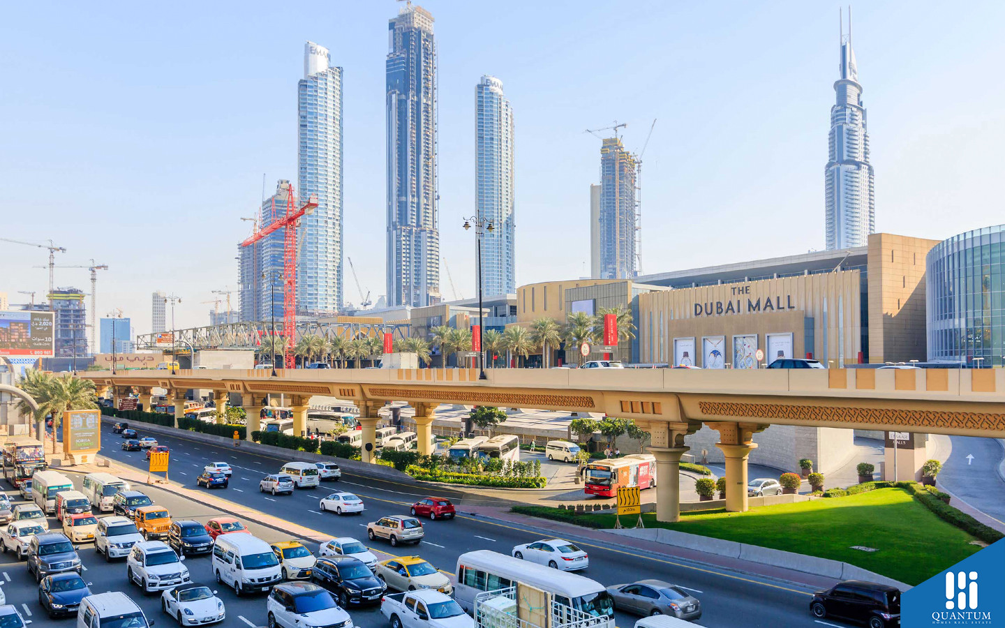a view of Dubai Mall