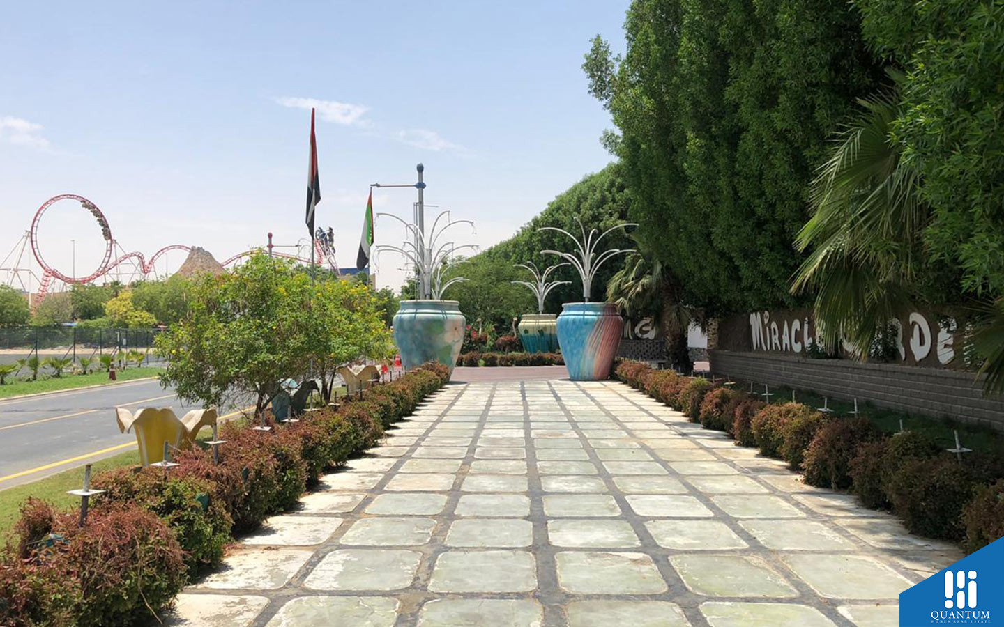 حديقة الزهور في دبي