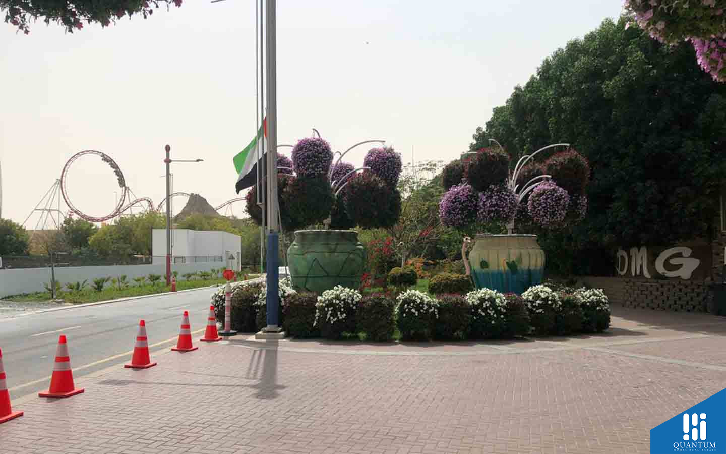 حديقة الزهور في دبي