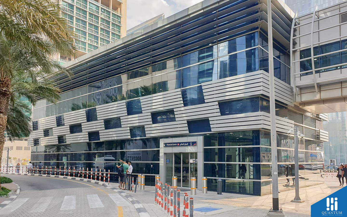 Financial Centre Station near La Mer