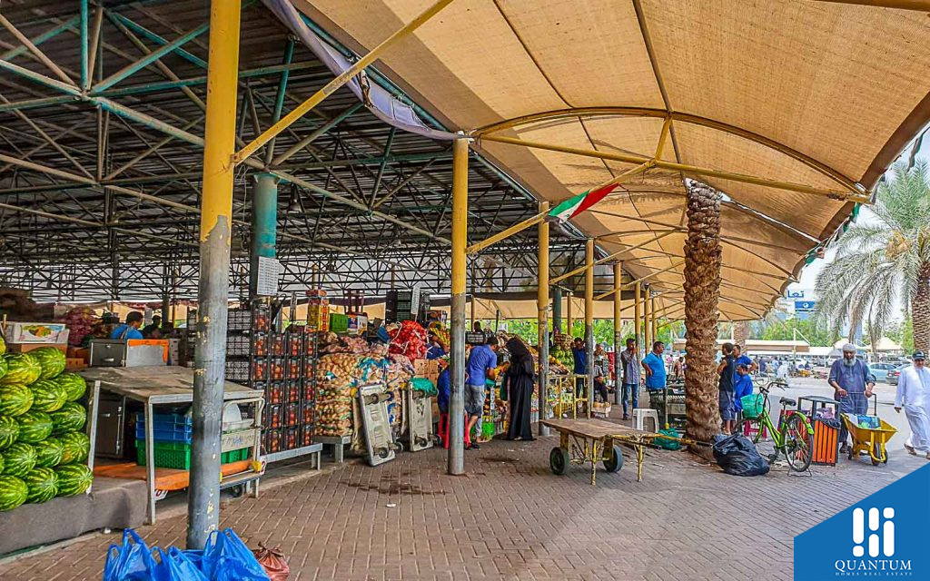 سوق العوير دبي للفواكه والخضروات