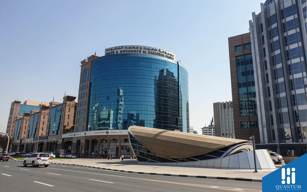 Commercial building in al garhoud near the metro