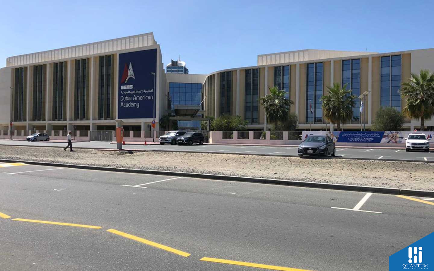 GEMS Dubai American Academy near Garden Homes Frond F