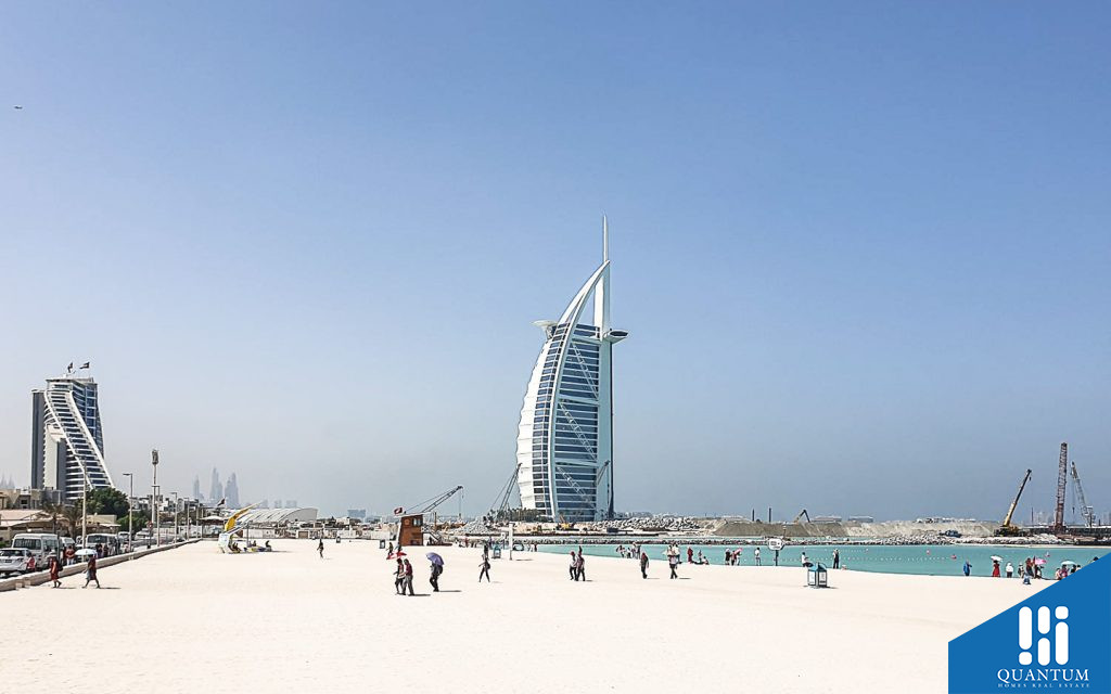 A view of Jumeirah Beach