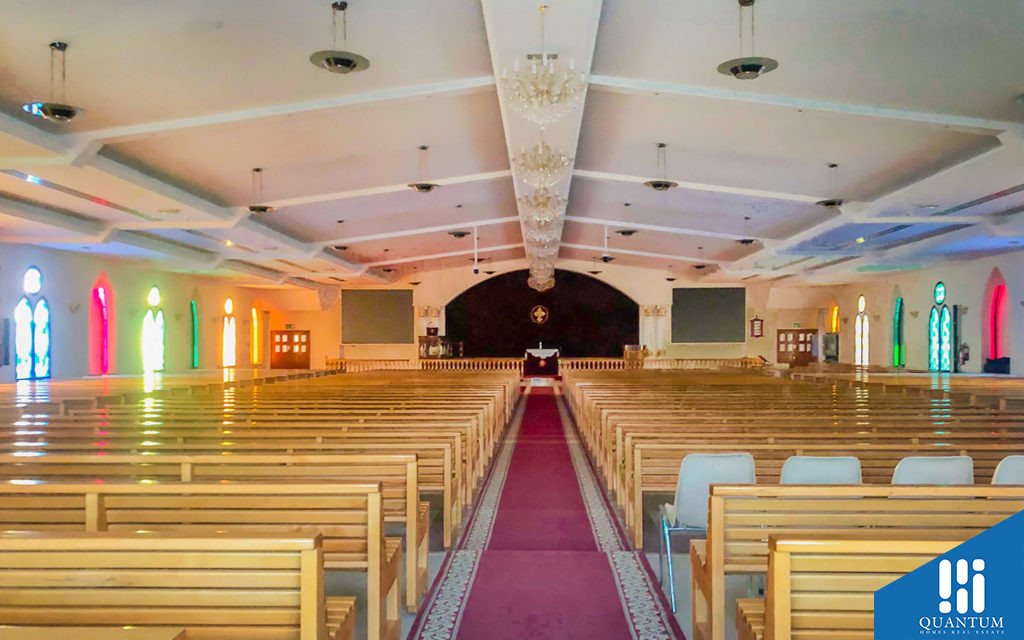 Interior of Mar Thoma Church Dubai