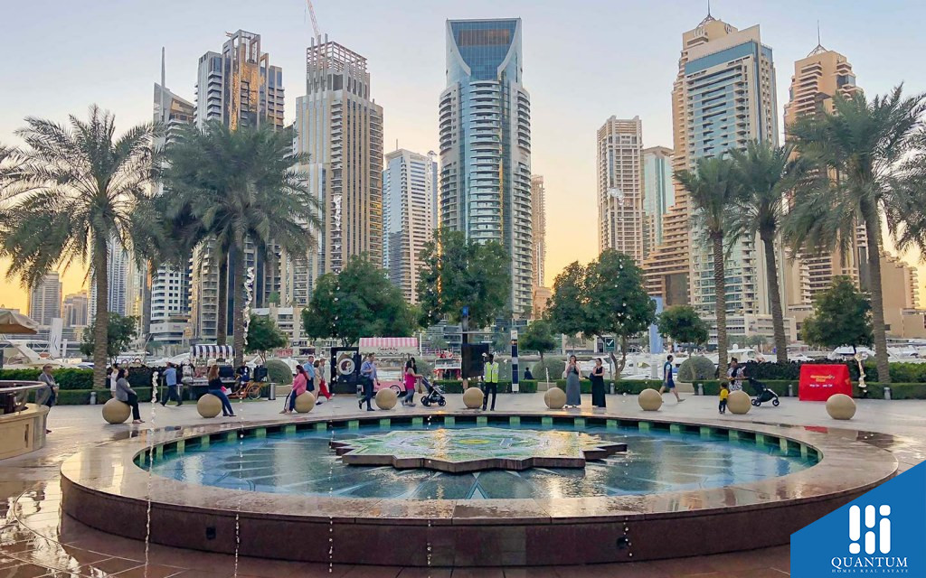 ممشى دبي مارينا