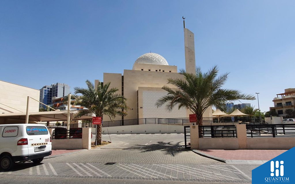 Mosque near Lotus Park