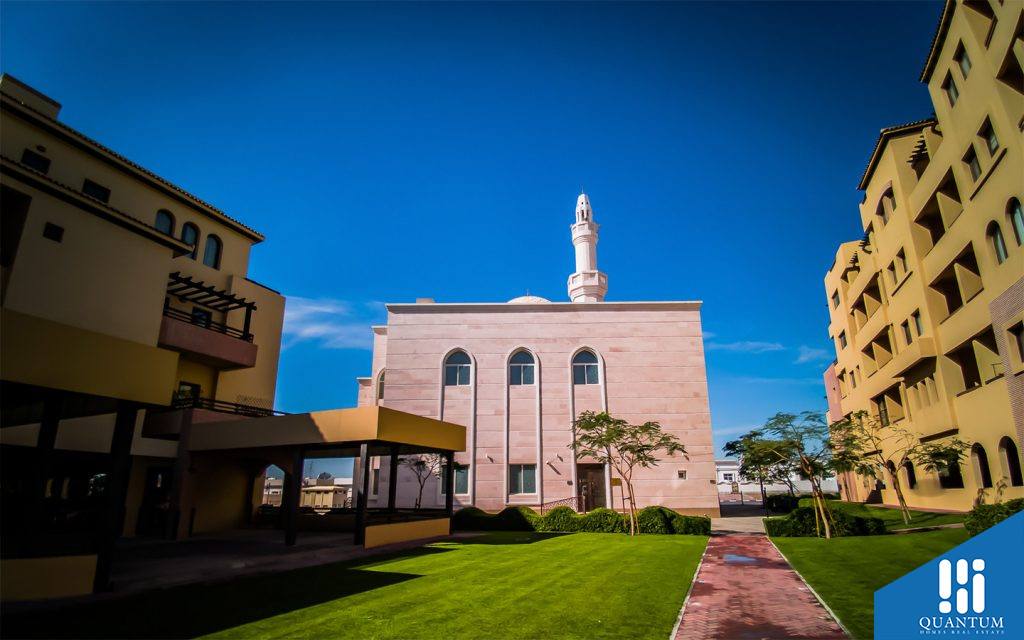 outside view of ghoroob community mosque