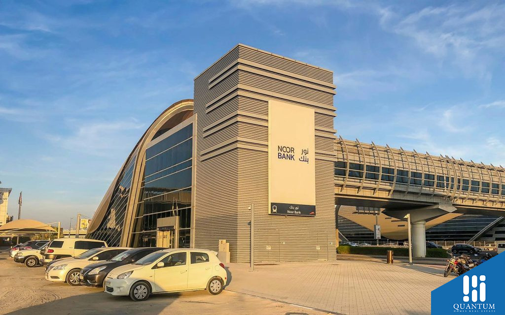 Entrance of Noor Bank Metro Station