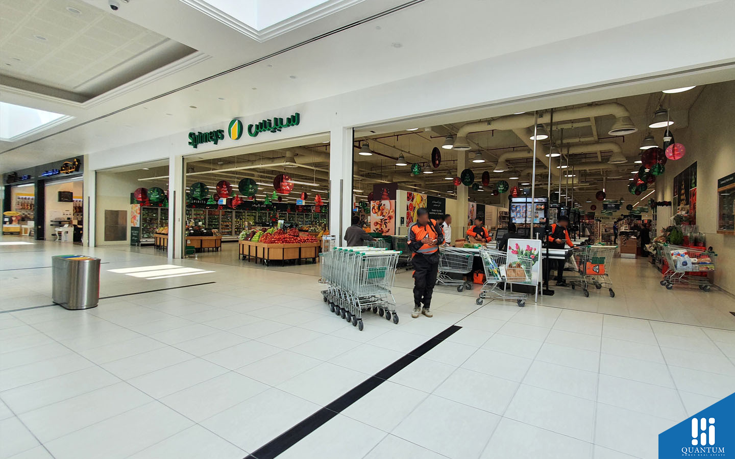 a view of Spinneys Al Furjan
