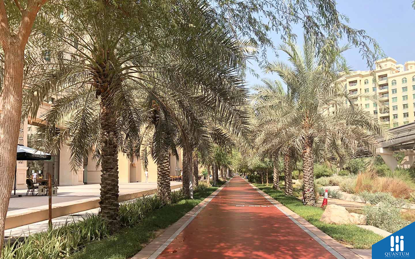 Jogging track near Garden Homes Frond G