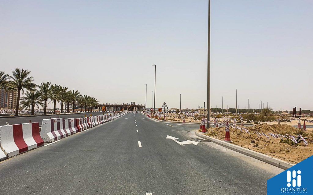 شوارع مجمع دبي ريزيدنس