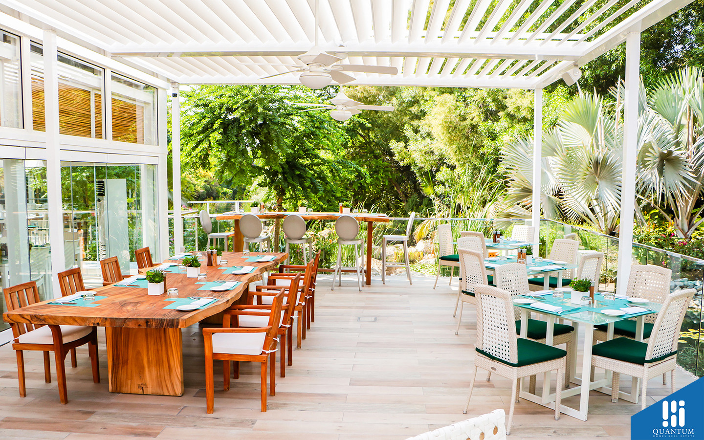 dining area of The Farm