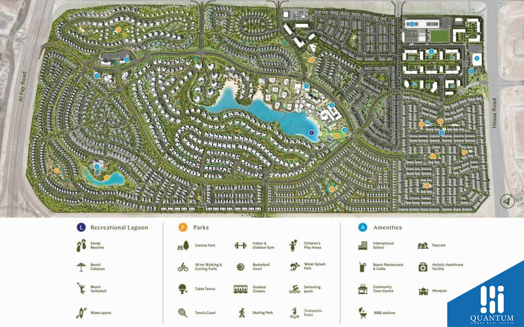 tilal al ghaf master plan