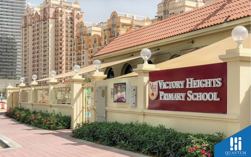 entrance gate of Victory Heights Primary School