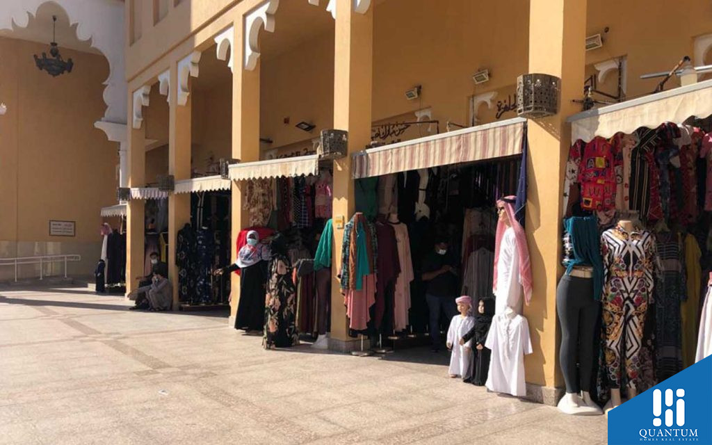 You can buy different types of womenswear in Naif Souk