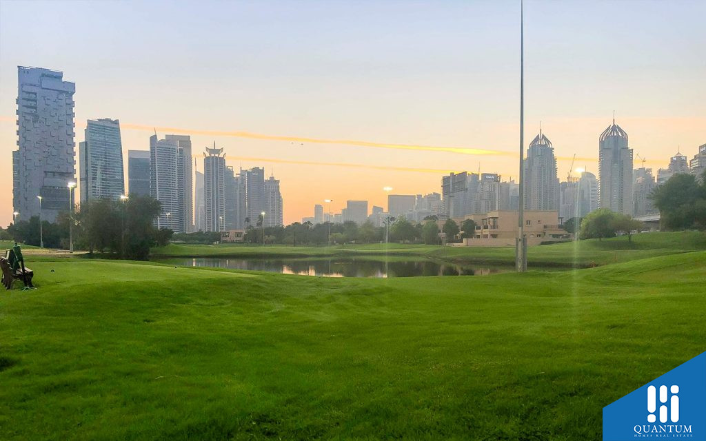 emirates golf club near springs 9