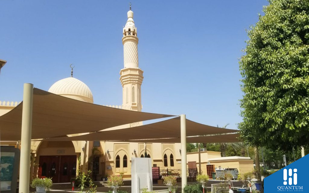 Al Adel Mosque in green community motor city