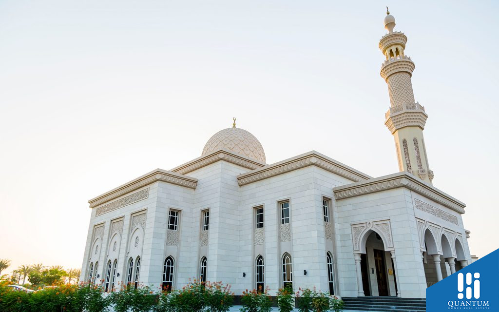 mosque near arabian ranches 3