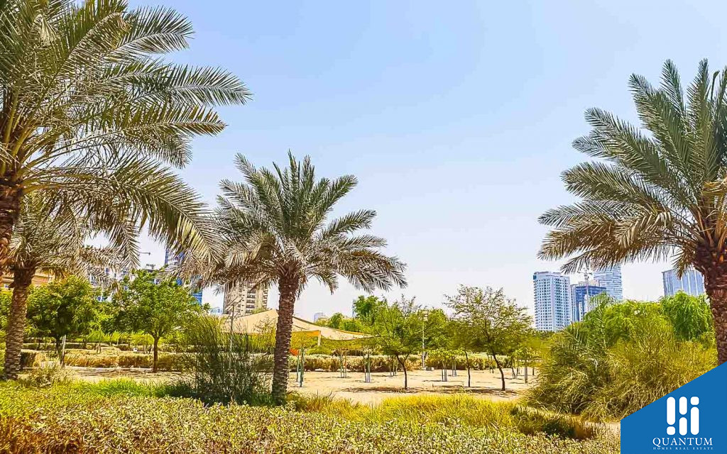 حديقة في قرية جميرا الدائرية