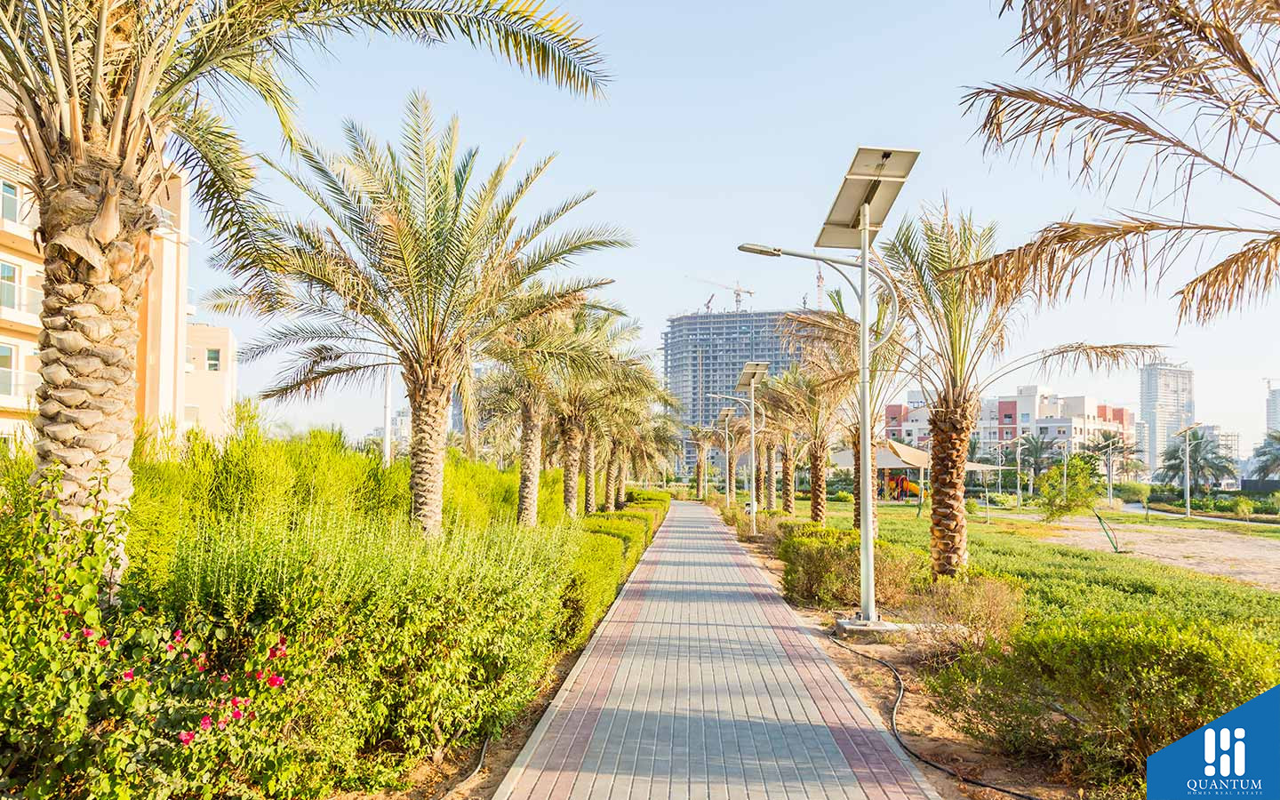 حدائق قرية جميرا الدائرية