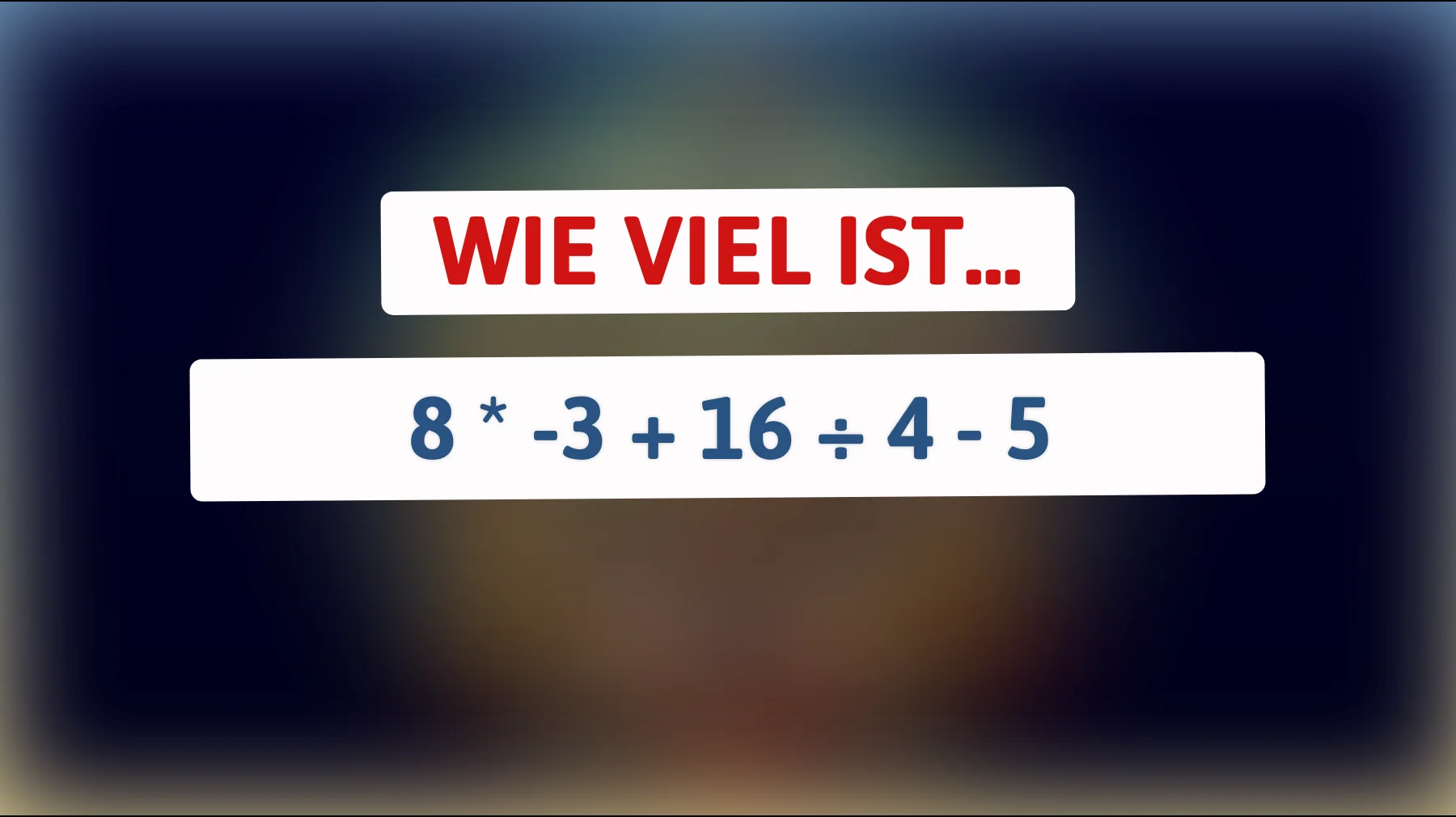 95 % liegen falsch: schaffst du dieses einfache Mathe-Rätsel im Kopf?"