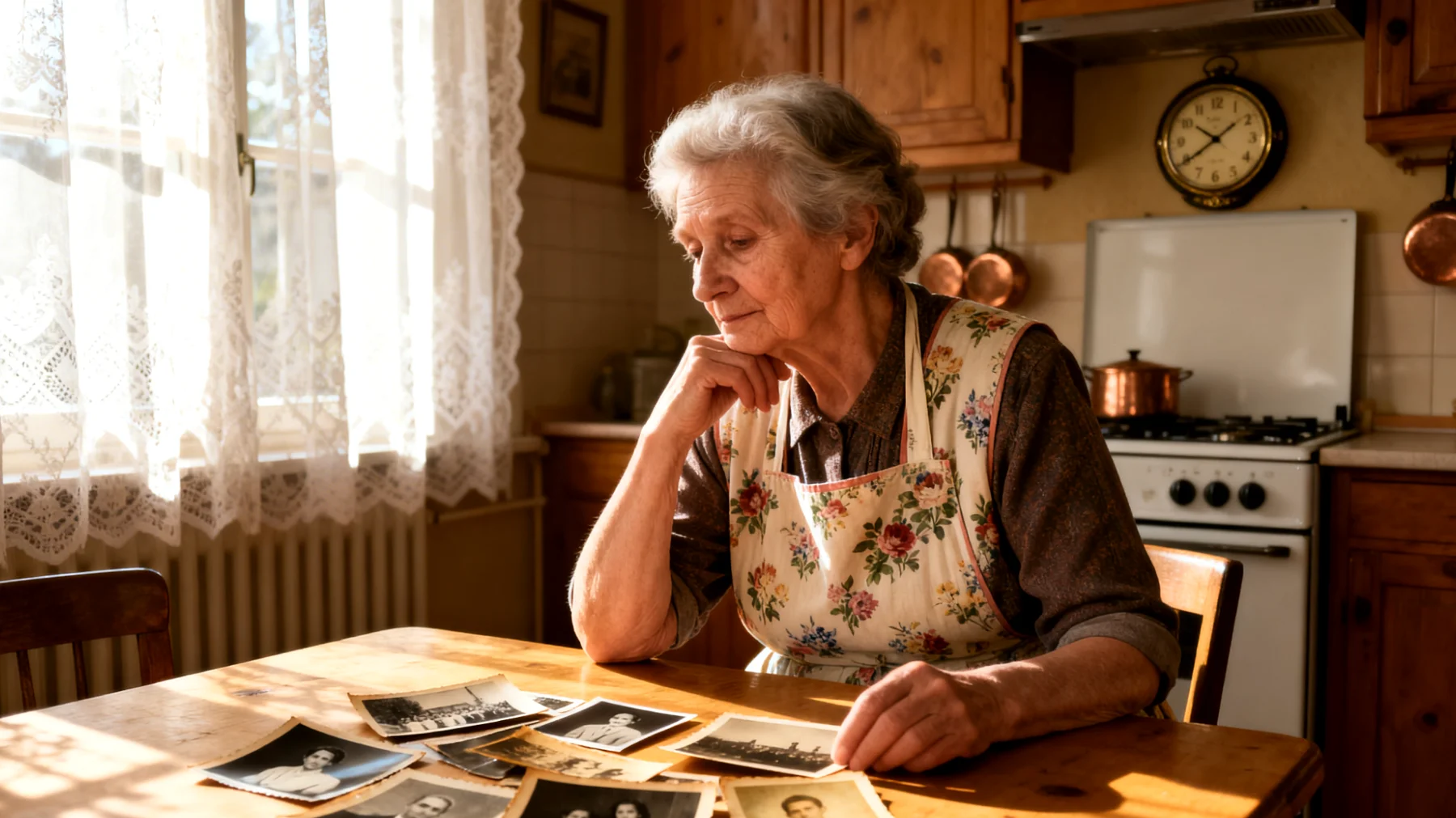 Die Großmutter macht sich intensive Sorgen um die Zukunft ihrer Enkelkinder und fragt sich, ob sie ihnen genug mitgegeben hat, um in einer sich schnell verändernden Welt zurechtzukommen. Sie grübelt darüber nach, ob ihre Werte, Ratschläge und die Art, wie sie die Kinder begleitet hat, wirklich ausreichen werden, um ihnen ein gutes, erfülltes Leben zu ermöglichen."